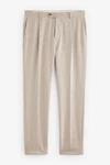 Next Anzug Motion Flex Hose-Skinny Fit Khaki/Beige/Braun