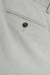 Next Anzug Motion Flex Hose-Skinny Fit Grau/Khaki/Hellgrau/Hellgrün