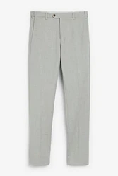 Next Anzug Motion Flex Hose-Skinny Fit Grau/Khaki/Hellgrau/Hellgrün