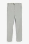 Next Anzug Motion Flex Hose-Skinny Fit Grau/Khaki/Hellgrau/Hellgrün