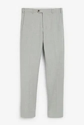 Next Anzug Motion Flex Hose-Skinny Fit Grau/Khaki/Hellgrau/Hellgrün