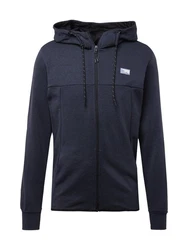 Jack & Jones Sweatshirt JCOAIR nachtblau/weiß