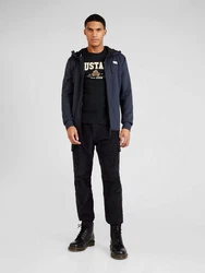 Jack & Jones Sweatshirt JCOAIR nachtblau/weiß