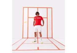 Joma Tennisshort BERMUDA DRIVE II Rot/Dunkelrot/Orange