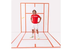 Joma Tennisshort BERMUDA DRIVE II Rot/Dunkelrot/Orange