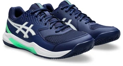 Asics GEL-DEDICATE 8 CLAY Tennisschuh Dunkelblau/Blau/Hellblau