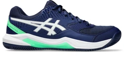 Asics GEL-DEDICATE 8 CLAY Tennisschuh Dunkelblau/Blau/Hellblau