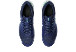 Asics GEL-DEDICATE 8 CLAY Tennisschuh Dunkelblau/Blau/Hellblau