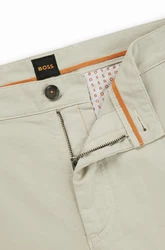 BOSS Chinohose Herren Hose CHINO Tapered Fit Khaki