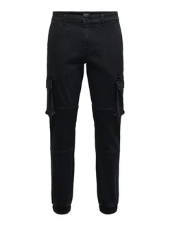 ONLY & SONS Cargojeans ONSCAM STAGE CARGO LBD 0414 PIM DNM CS