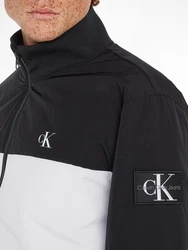 Calvin Klein Jeans Jacke HARRINGTON Schwarz/Weiß/Rot/Türkis