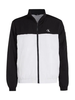 Calvin Klein Jeans Jacke HARRINGTON Schwarz/Weiß/Rot/Türkis