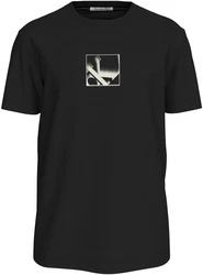 Calvin Klein Jeans T-Shirt GRID BOX TEE mit Logoprägung 