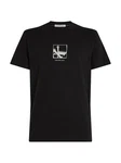 Calvin Klein Jeans T-Shirt GRID BOX TEE mit Logoprägung 