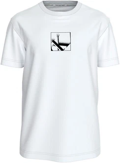Calvin Klein Jeans T-Shirt GRID BOX TEE mit Logoprägung Calvin Klein Jeans T-Shirt GRID BOX TEE mit Logoprägung