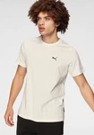PUMA T-Shirt BETTER ESSENTIALS TEE Khaki/Beige/Weiß