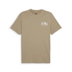 PUMA T-Shirt SQUAD SMALL GRAPHIC TEE Khaki/Dunkelgrün/Beige