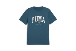 PUMA T-Shirt Squad petrol / wei