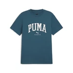 PUMA T-Shirt Squad petrol / wei