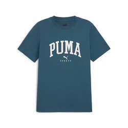 PUMA T-Shirt Squad petrol / wei