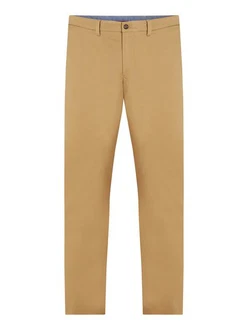 Tommy Hilfiger Hose Denton Printed Structure Khaki/Beige/Braun