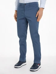 Tommy Hilfiger Hose Denton Printed Structure Blau/Grau/Hellblau