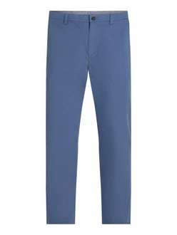 Tommy Hilfiger Hose Denton Printed Structure Blau/Grau/Hellblau