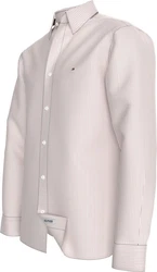 Tommy Hilfiger Businesshemd NAT. SOFT EASY STRIPE RF SHIRT rot/schwarz magma/optic weiß