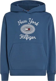 Hoodie HILFIGER NY HOODY mit kontrastfarbenen Print
