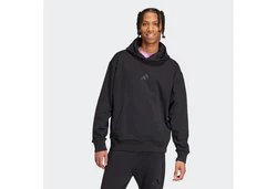 adidas Sportswear Kapuzensweatshirt SZN FT HD Schwarz/Lila/Dunkelgrau
