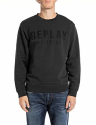 Replay Sweatshirt mit Logo-Schriftzug 