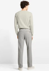 Cinque Rundhalspullover CIWALLES mit Logoprägung Khaki/Grau