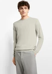 Cinque Rundhalspullover CIWALLES mit Logoprägung Khaki/Grau