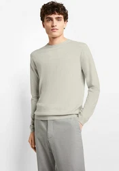 Cinque Rundhalspullover CIWALLES mit Logoprägung Khaki/Grau