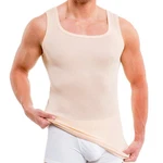 HERMKO Unterhemd Herren Tank Top 16025 Beige/Creme/Weiß/Rot/Khaki