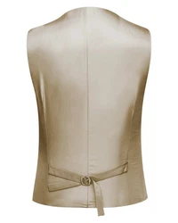 Allthemen Anzug Slim Fit Herrenanzug Business Khaki/Beige/Braun