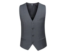 Allthemen Anzug Slim Fit Herrenanzug Business Dunkelblau/Grau/Dunkelgrau