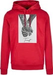 Mister Tee Trust 2.0 Hoody Rosa/Rot/Lila/Dunkelrot