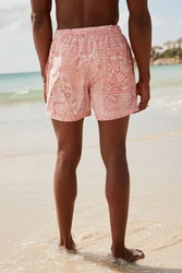 Next Badeshorts mit Print Rosa