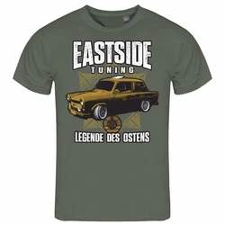 deinshirt Herren T-Shirt Eastside Tuning Funshirt mit Motiv Dunkelgrün
