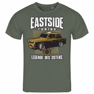 deinshirt Herren T-Shirt Eastside Tuning Funshirt mit Motiv Dunkelgrün