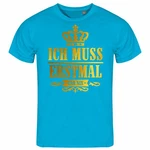 deinshirt Print-Shirt Herren T-Shirt Funshirt mit Motiv Blau/Dunkelblau/Hellblau