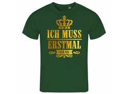 deinshirt Print-Shirt Herren T-Shirt Funshirt mit Motiv Dunkelgrün/Grün
