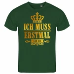 deinshirt Print-Shirt Herren T-Shirt Funshirt mit Motiv Dunkelgrün/Grün