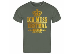 deinshirt Print-Shirt Herren T-Shirt Funshirt mit Motiv Grün/Dunkelgrün