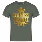 deinshirt Print-Shirt Herren T-Shirt Funshirt mit Motiv Grün/Dunkelgrün