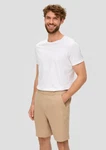 s.Oliver Bermudas Shorts Relaxed Fit Weiß/Khaki/Creme/Beige