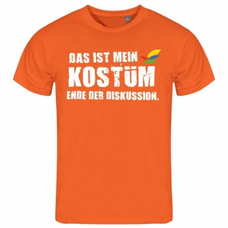 deinshirt Print-Shirt Herren T-Shirt Das ist mein KOSTM Ende der Diskussion Funshirt mit Motiv Orange/Braun/Mischfarben/Grau/Gelb/Rot