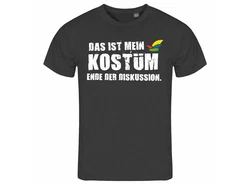 deinshirt Print-Shirt Herren T-Shirt Das ist mein KOSTM Ende der Diskussion Funshirt mit Motiv Braun/Schwarz/Mischfarben/Grau/Khaki