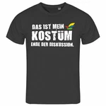 deinshirt Print-Shirt Herren T-Shirt Das ist mein KOSTM Ende der Diskussion Funshirt mit Motiv Braun/Schwarz/Mischfarben/Grau/Khaki
